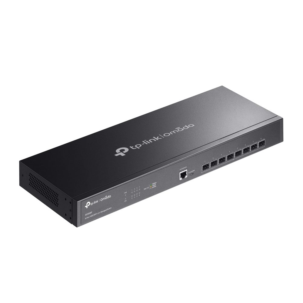 TP-Link Omada SX3008F | 8 Port 10G SFP+ Enterprise Level Switch | L2+ Smart Managed view 5